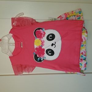 2t girls 2 piece outfit